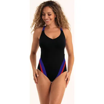 Dámské plavky Style Priska jednodílné plavky 7887 black - RosaFaia 001 black 40D