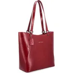 Kožená kabelka přes rameno Noelia Bolger červená NB 0094 TCV