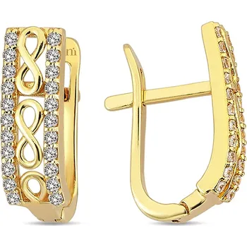 Náušnice Zlaté náušnice ZE0914XJ72-3700 (585/1000) 2,37g