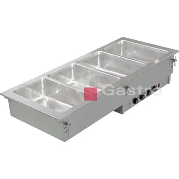 Vestavná teplá vodní lázeň ASBER DBM 411/I dělená | Asber 7280027