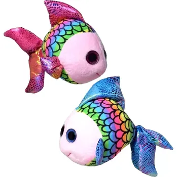 plyšák Duhová rybička 22 cm
