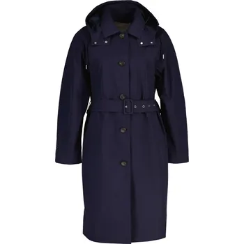 Dámský kabát KABÁT GANT BELTED WIND COAT EVENING BLUE