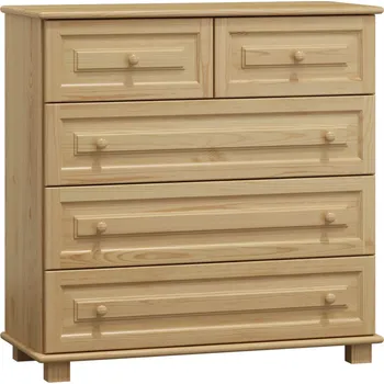 Komoda ImportWorld Komoda Lenka v100 x š100 x h47 cm (Barva dřeva: Borovice)