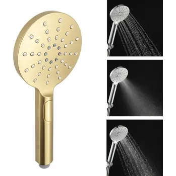 Sprchová hlavice HOPA - Ruční sprcha - 3-polohová, zlatá matná KD02221791