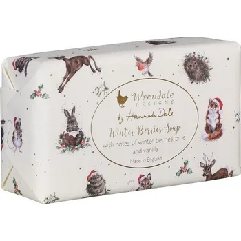 Party dekorace Wrendale Designs Vánoční mýdlo Winter Berries