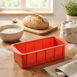 TESCOMA Delicia Silicon Prime 26,5 x 12,5 cm oranžová - silikonová forma na pečení chleba