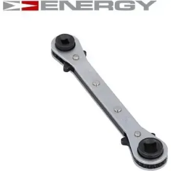 Klíč ENERGY - Ráčnový dvojitý očkový klíč 3/16"-1/4", 5/16"-3/8", 140mm NE00549