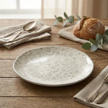 Talíř Porcelánový kameninový talíř LAURA ASHLEY ARTISAN WILD CLEMATIS 23 cm