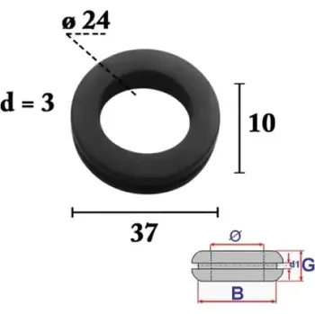 ROMIX průchodka gumová 5ks. C70396