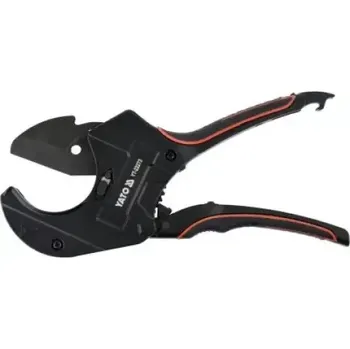 Nůžky na plech Yato - Nůžky na stříhání PVC trubek 63mm