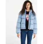 Bunda Guess Jeans Denim Puffer Jack Washed Blue S