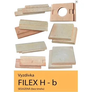 Krbová kamna Thorma FILEX-HB sada šamotů do topeniště
