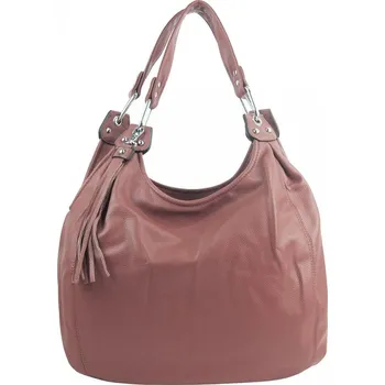 Kabelka MARIA MARNI Praktická velká dámská kabelka přes rameno starorůžová