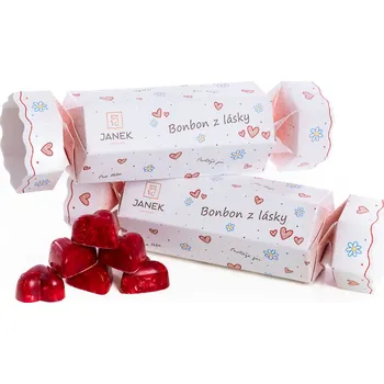 Čokoláda Valentýnský bonbon z lásky