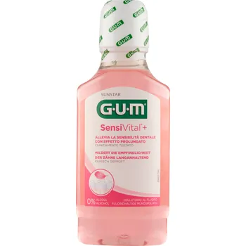 Ústní voda Ústní voda pro citlivé zuby SensiVital+ GUM Sunstar 300 ml