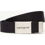 Pásek Carhartt WIP Clip Belt Chrome Black Universal