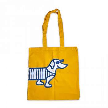 Příslušenství pro přípravu kávy The naughty dog plátěná taška LÉTO - žlutá