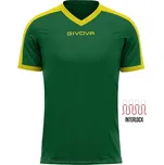 GIVOVA Sportovní tričko GIVOVA Revolution M ZELENÁ|ŽLUTÁ