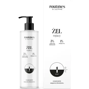 Koupelová kosmetika Routines gel na mytí obličeje mycí čistící podpora mikrobiomu 150 ml