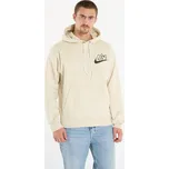 Mikina Nike Solo Swoosh Mens Fleece Hoodie Lt Khaki XS