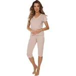 Dámské pyžamo DE LAFENSE 880 HAZEL písková