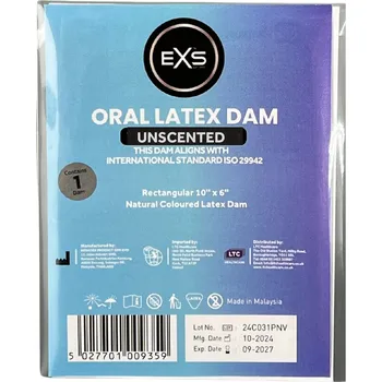 Kondom EXS Oral Dam Natural 1 pc