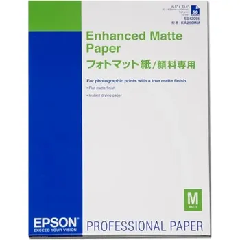 Fotopapír Epson Paper A2 Enhanced Matte (50 sheets), 192 g/m2 (C13S042095)