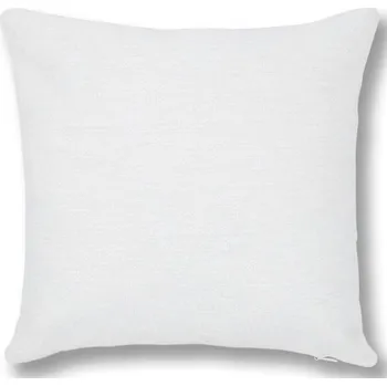 Povlak na polštářek Lněný povlak na polštář 40 x 40 cm - bílá