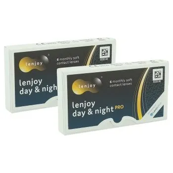 Kontaktní čočky Měsíční kontaktní čočky Lenjoy Day & Night PRO (12 čoček) Lenjoy kontaktní čočky