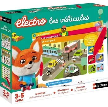 interaktivní kniha Elektrická vzdělávací hra Nathan 31625