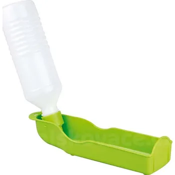 Miska pro psa Flamingo Gulliver - Cestovní láhev pro psy - 500 ml - zelená