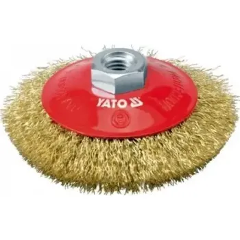 Drátěný kartáč YATO - Kartáč drátěný boční M14 x 100mm