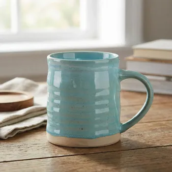 AFFEK DESIGN LOTTA TURQUISE 470 ml - porcelánový hrníček