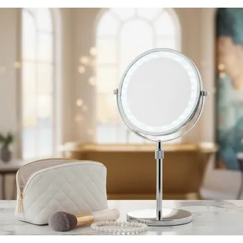 Zrcadlo Kosmetické zrcátko KLEINE WOLKE Level Mirror Led 17,5 cm