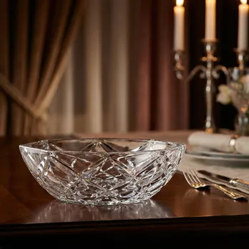 Talíř Dekorativní skleněná deska AFFEK DESIGN CRISTO 30 cm