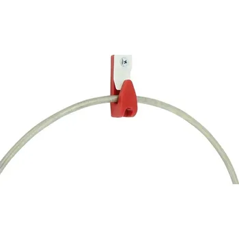 Síť na seno HIPPOTONIC Závěsný háček na kýbl červený