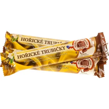 Cukrovinka Hořické trubičky vanilkové 35g (2ks)