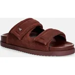 Semišové pantofle Patrizia Pepe