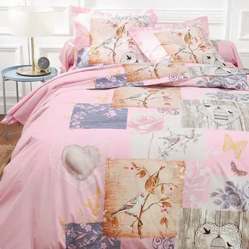 Povlečení Blancheporte Povlečení Agathe zn. Colombine, bavlna Velikost: napínací prostěradlo 90x190 cm