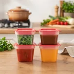 TESCOMA Purity 4 szt. - plastové dózy na potraviny