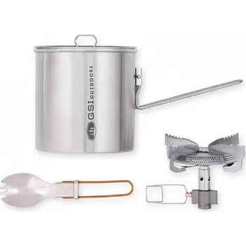 Kempingové nádobí GSI Glacier Stainless Explorer Set