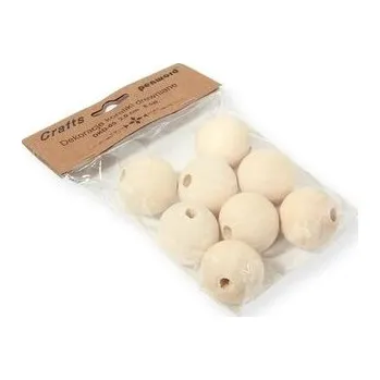 Set školních potřeb Dekoracje koraliki drewniane 30mm 8szt