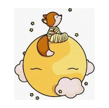 Set školních potřeb Malowanie po numerach -Gwiezdne niebo Kids 25x25cm