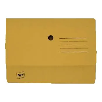 Papírová odkládací kapsa na dokumenty A4 - oranžová, 1 ks