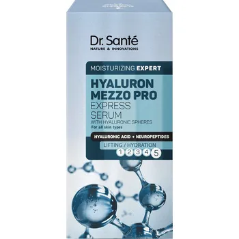Pleťové sérum Expresní liftingové sérum na obličej Dr. Sante Hyaluron Mezzo Pro Expres