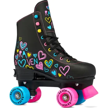Kolečkové brusle RAVEN Nastavitelné kolečkové retro brusle Raven Trista 39/42 ČERNÁ