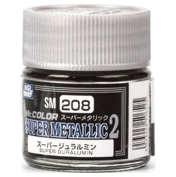 Barva Mr. Color Super Metallic Colors II č. 208 - Super Duralumin (10 ml)