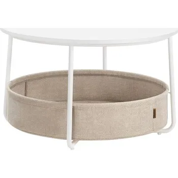 Nábytek Autronic Fado AFK-E1144WT Konferenční stolek 75x75x45cm, bílá,