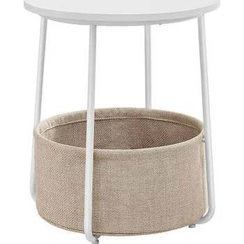 Nábytek Autronic Fado AKF-E1023WT Konferenční stolek 45x45 cm, bílá