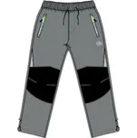 KUGO Chlapecké zateplené outdoorové kalhoty šedé Sezon SF2122